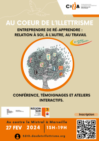 Conférence témoignages et ateliers interactifs à Marseille : Au coeur de l’illettrisme